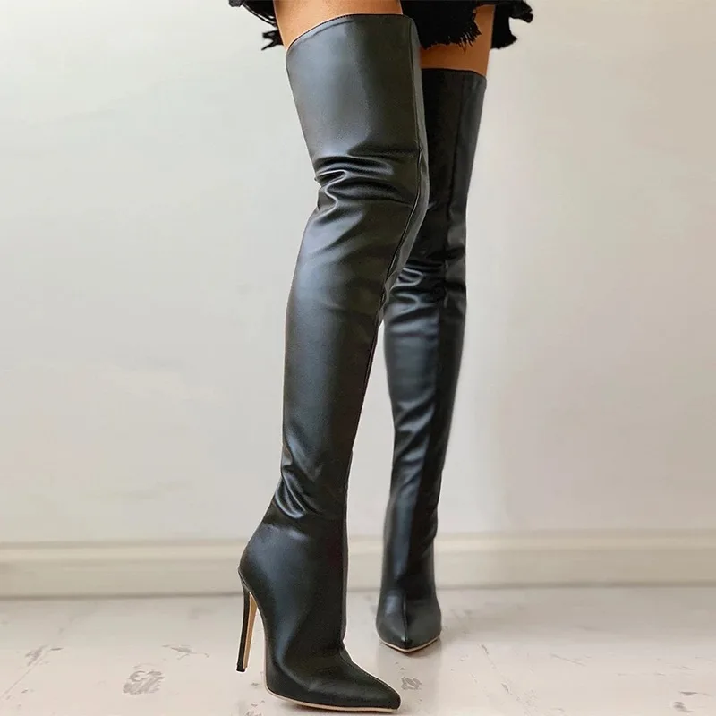 Hohen Stiefeln Sind Overknees Noch Modern Sexy High Heels Overknee