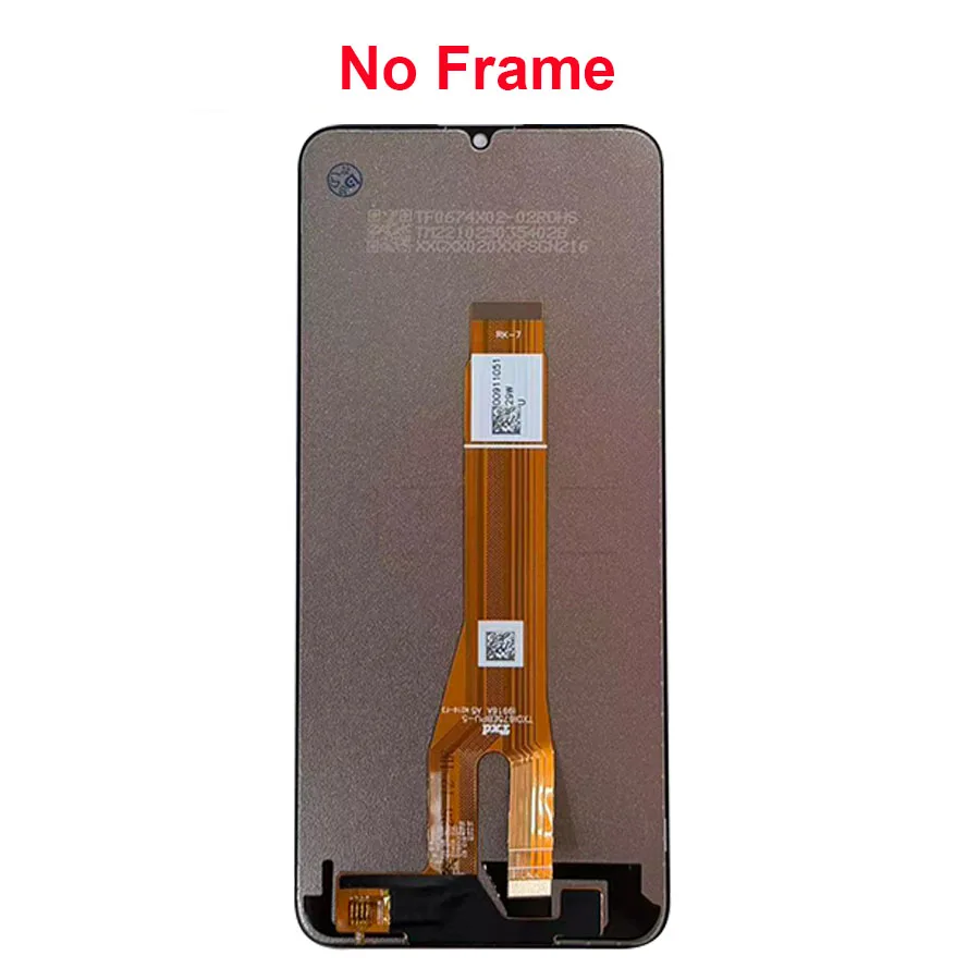 6.75''For Honor X7a LCD Display Screen Touch Panel Digitizer Replacement Parts For Honor X7a Screen With Frame 6