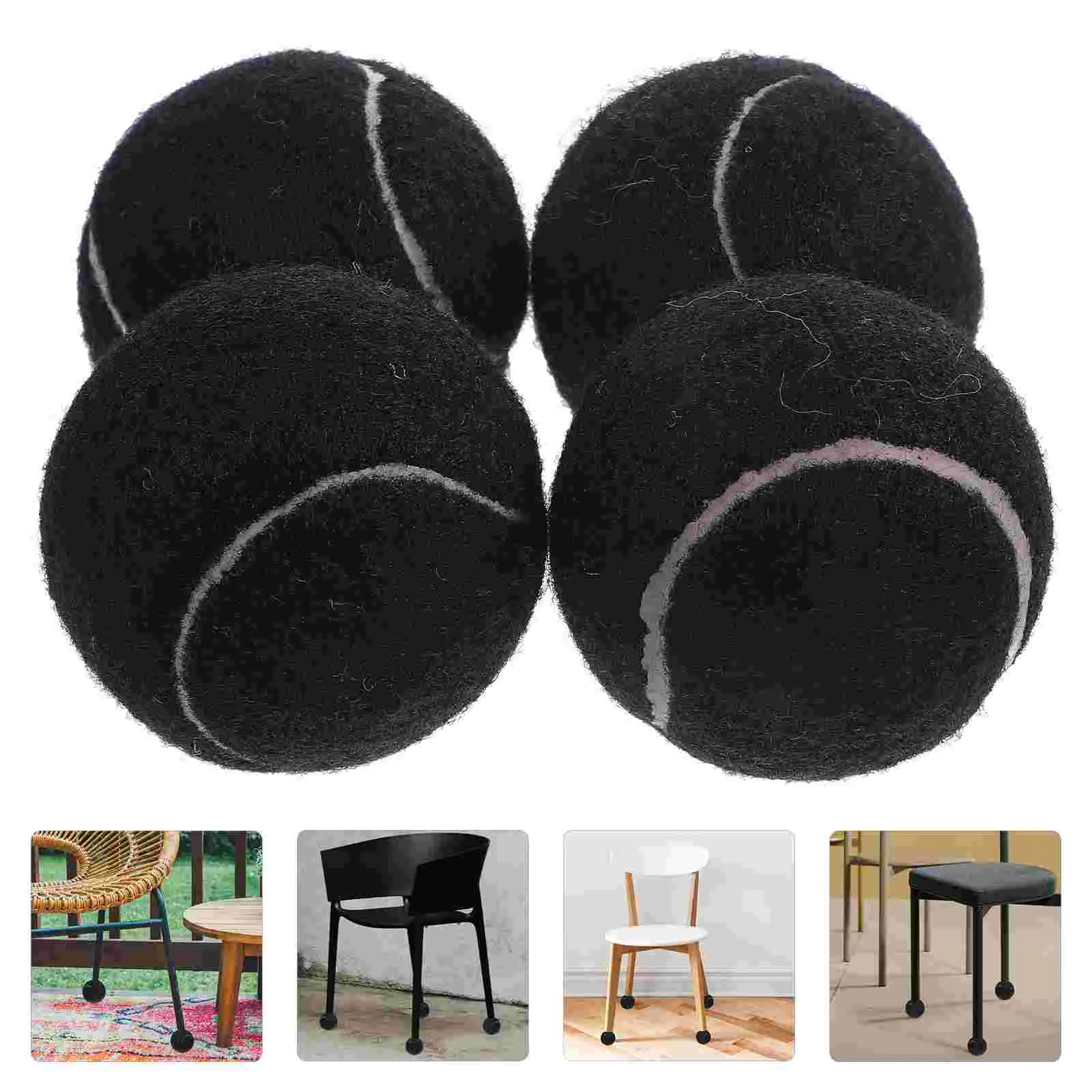 

Precut Walker Tennis Balls Furniture Legs Floor Protection Gliders Chair Leg Gliders Chair Protector Furniture Legs Gliders