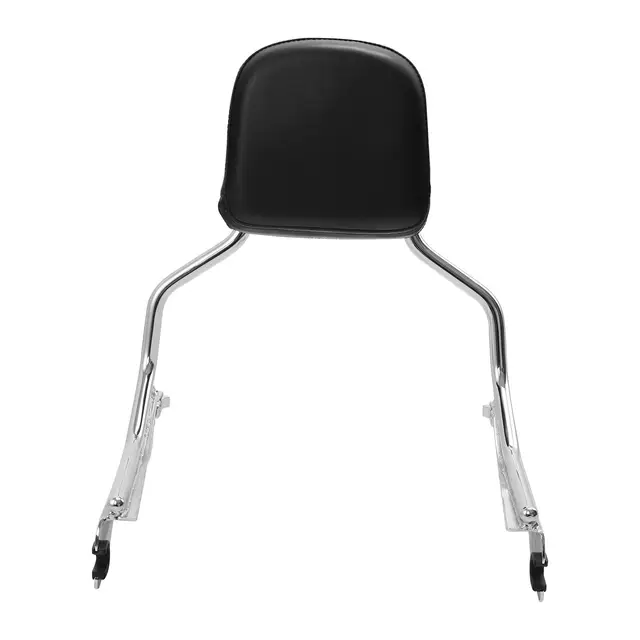 Detachable Passenger Backrest Sissy Bar Chrome