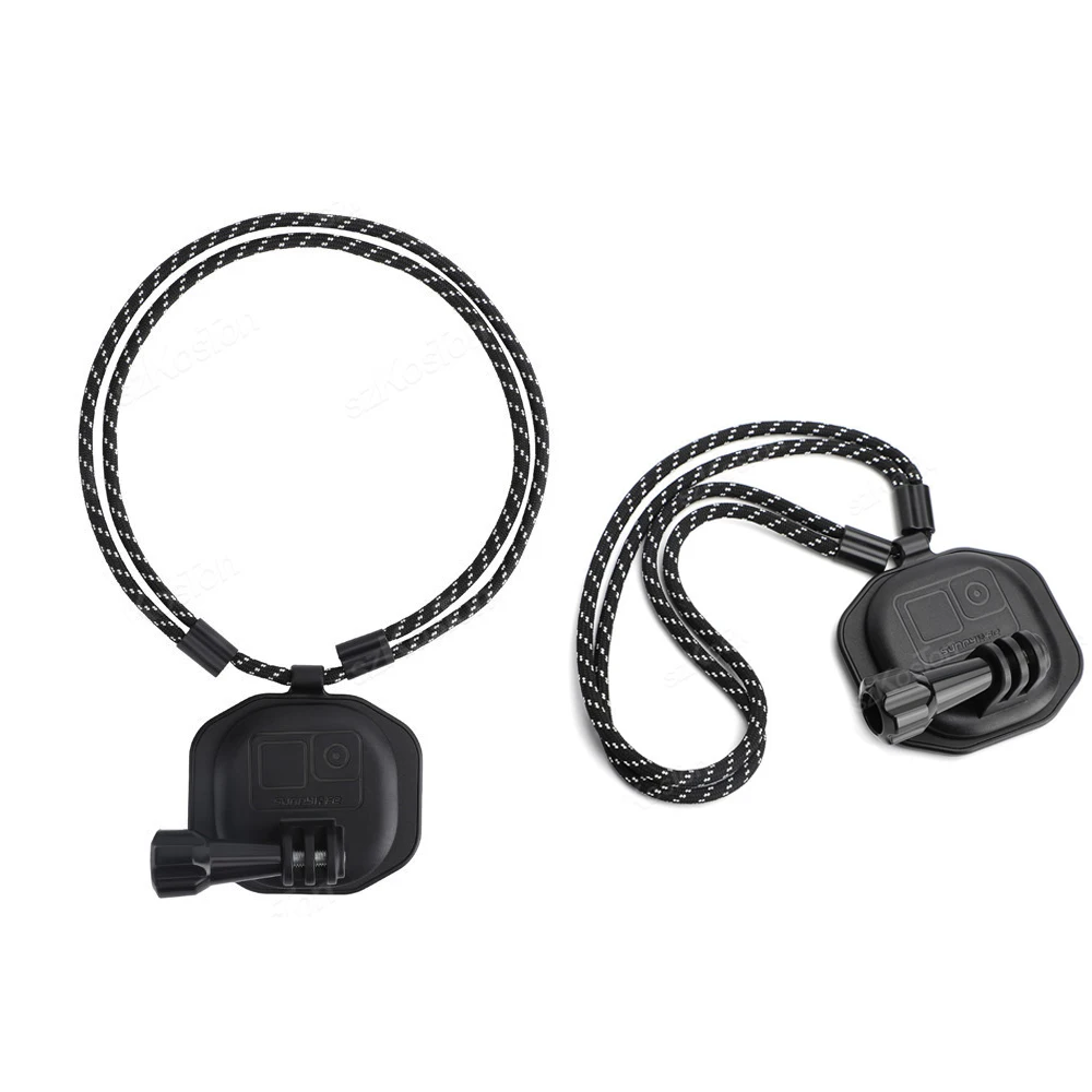 Magnetic Mount Stand with Lanyard for GOPRO DJI OSMO ACTION 3 2 INSTA360 POCKET FIMI Series Neck Strap Action Camera Accessories