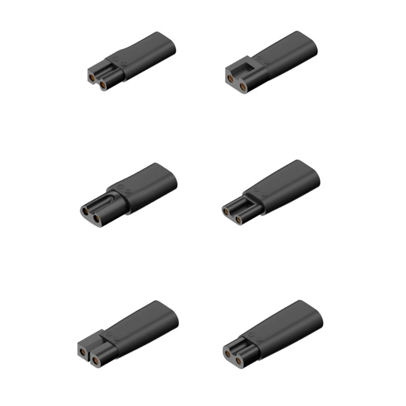 

6pcs Type-C Adapter Shaving Power Adapter for Electric Hair Beard trimmers,Shavers,Beauty Instruments