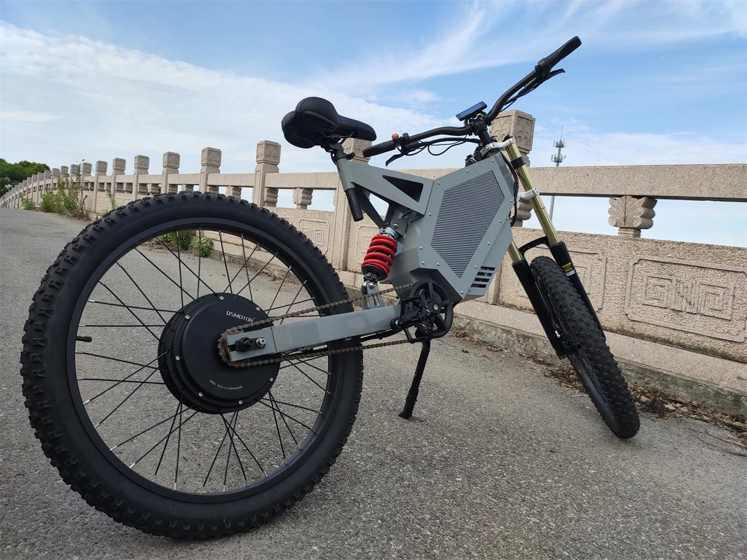New Type 72V 5000W Powerful Electric Bike with QS Motor Sabvoton Controller 26 Inch Tire