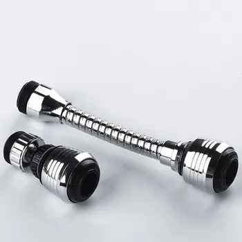 Aeratori per rubinetti per lavandino a 2 modalità Rotazione di 360 gradi Tubo di prolunga per filtro Doccia Rubinetto per risparmio idrico Accessori universali 1