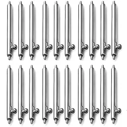Quick Release Spring Bar Watchband Pins - 1.5mm Diameter Strap Accessory - 22MM Width (20PCS)