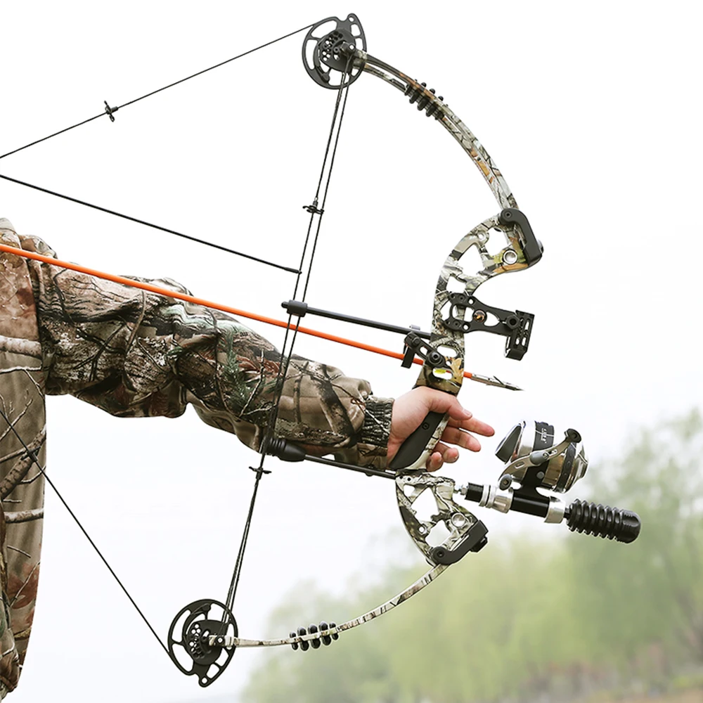 Mulinello Da Pesca Gaoominy Per Arco Composto - Multifunzione, In Lega Di Alluminio - Foto 9