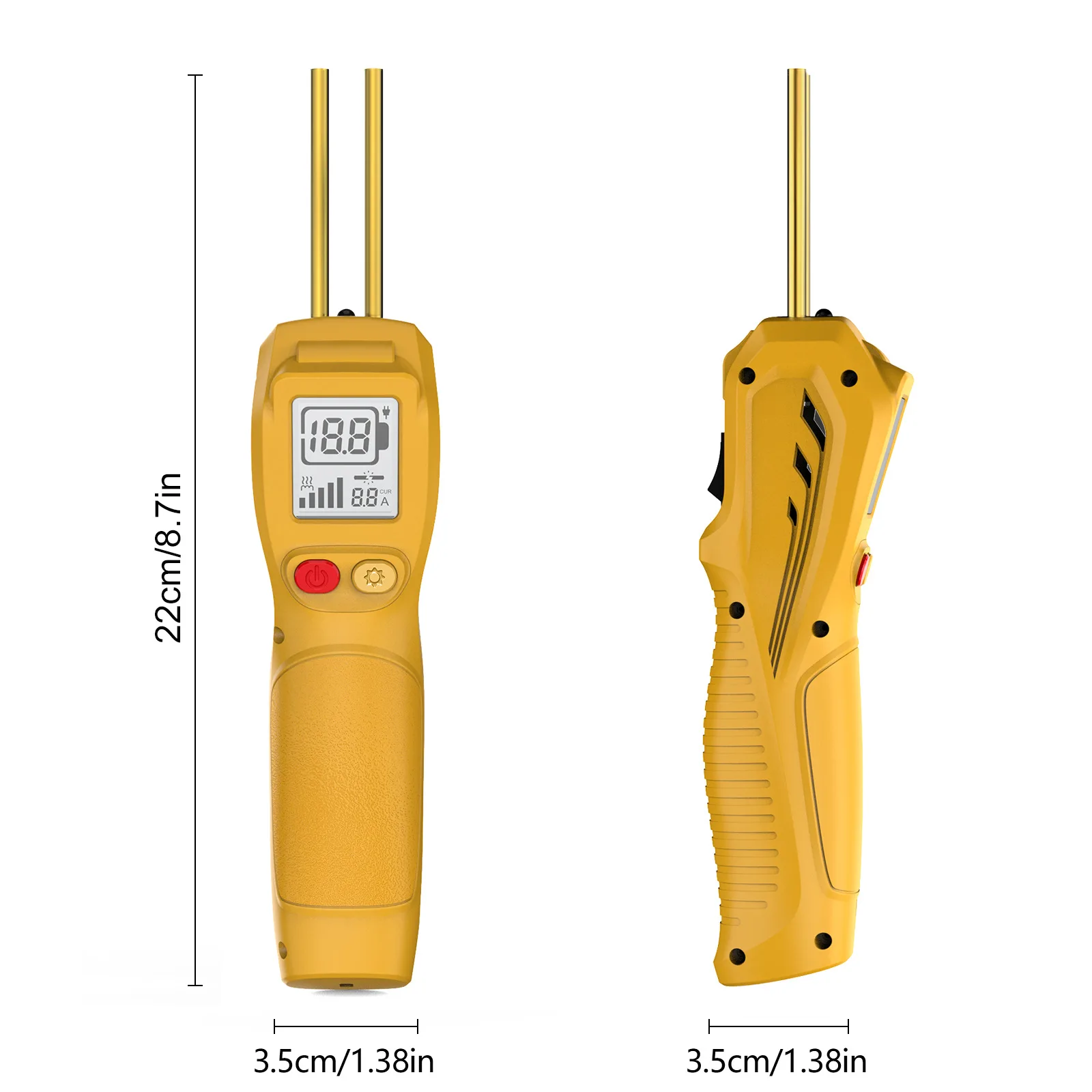 LCD 디스플레이가 장착된 500W 무선 플라스틱 용접기, 5000mAh 충전식 범퍼 균열 수리 키트, 4가지 종류의 핫 스테이플 용접 도구