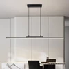 Pendant Lights Modern Simple Dining Room Lights For Kitchen Long Chandelier Living Room Pendant Lamp Home Decoration Lighting 2