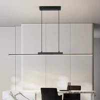 Pendant Lights Modern Simple Dining Room Lights For Kitchen Long Chandelier Living Room Pendant Lamp Home Decoration Lighting 2