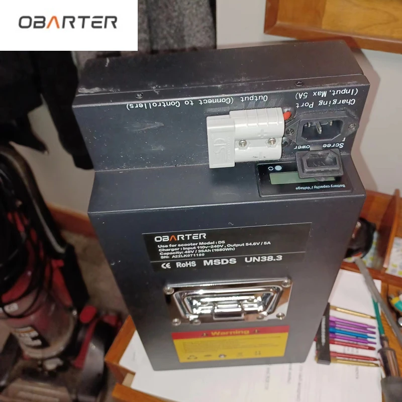 Obarter D5 Offroad electric scooter 48v35a Lithium ion battery high