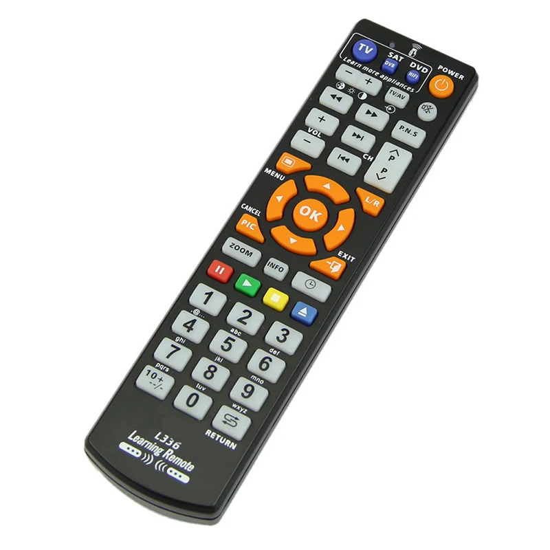 *1Pcs L336 TV BOX CBL DVD SAT 액세서리용 학습 기능이 있는 범용 스마트 리모컨