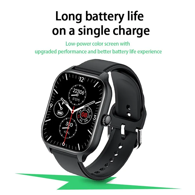 Smartwatch with monitor, heart rate and activity tracker: Monitor