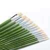 Oil Acrylic Watercolor Bristle Paint Brushes 100% Natural Chungking Hog Hair 6pcs Filbert Paint Brush Set 4