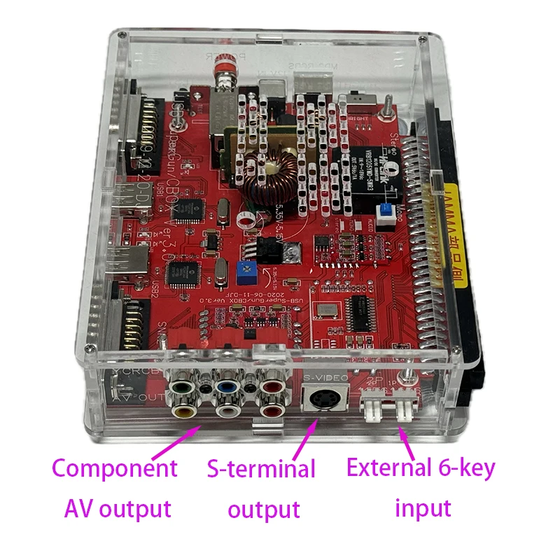 CBOX V3.0 コンバーター/SperGun Jamma USB NeoGeo Cps2