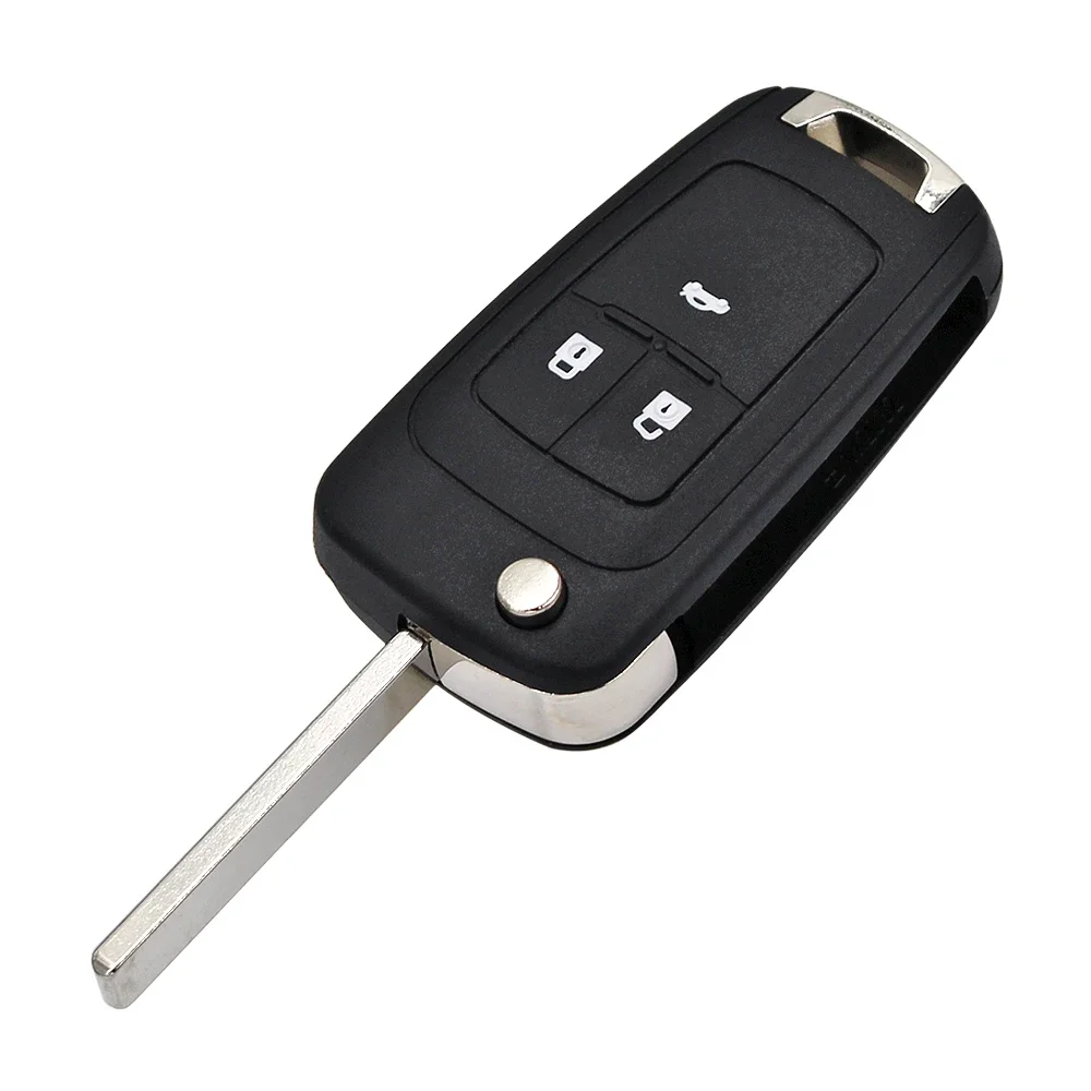 2/3/4 Buttons Keyless-go Folding Remote Key for Chevrolet 433MHz with ID46 Chip HU100 Balde (after market) car remote key car key