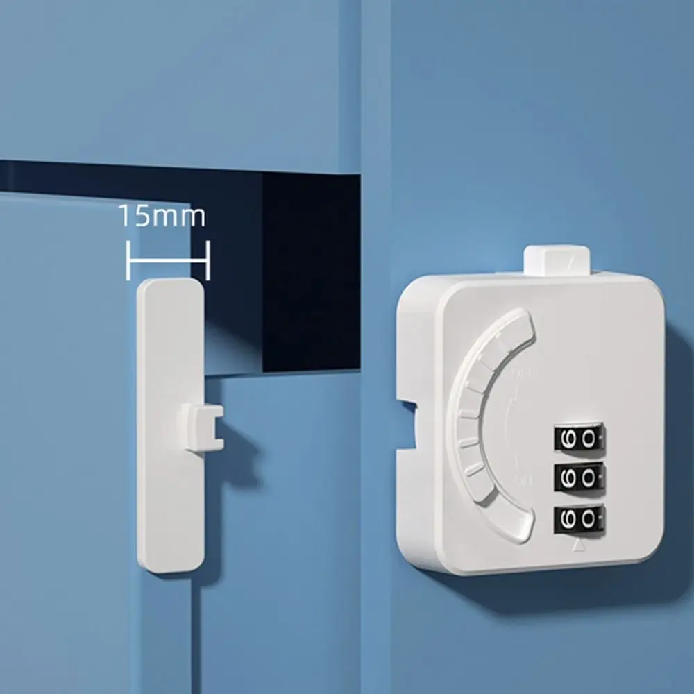 ABS Alloy Digital Password Lock for Refrigerator Doors