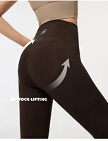 Women's Fleece-Lined Autumn/Winter Outerwear - Non-Slip Thick Tummy-Control Yoga Pants with Seamless Soft Stretch - Image 3