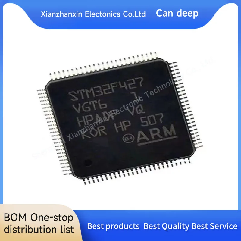 

1 шт./партия, микроконтроллер STM32F427VGT6 427VGT6 427VGT6 LQFP100