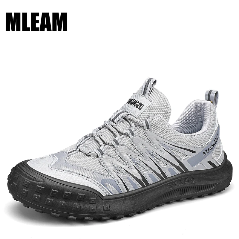 

Men Sneakers Outdoor Sports Running Shoes Casual Hiking Shoes Breathable Lac-up Tennis Sneakers Male Trainers zapatillas hombre