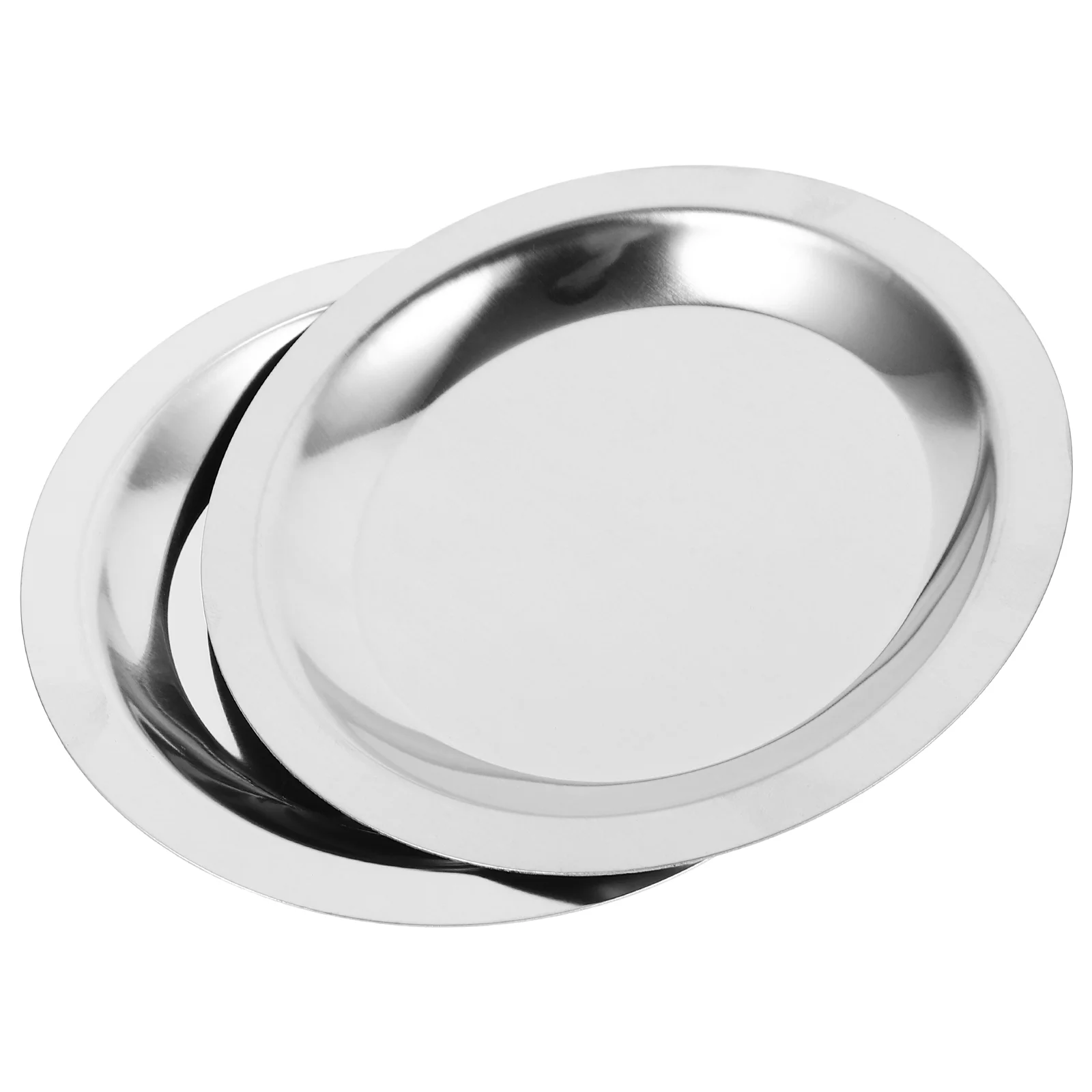 

2 Pcs Stainless Steel Mat Coasters for Bottles Home Tea Cup Cushion Pad Metal Anti-scalding Heat-resistant Individual Man