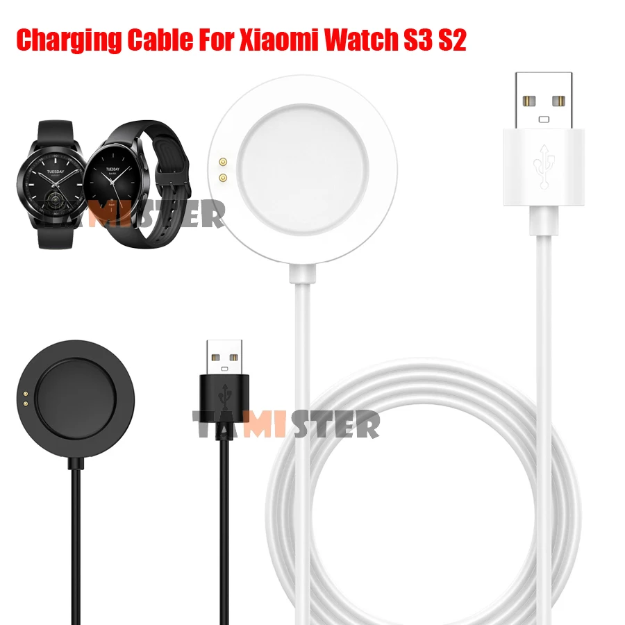 Cabo de Carregamento Usb para Relógio Inteligente Doca do Carregador Adaptador Cabo de Suporte Xiaomi s3 mi Pro s2 42 mm 46 mm Acessórios