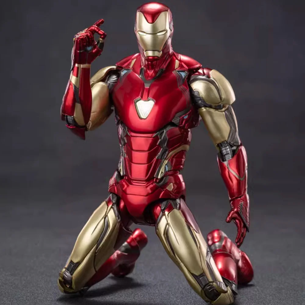 Marvel Iron Man Luminous Mk85 Anime Figure 1:10 Action Model Figure Boy Man Giocattolo Da Collezione Regalo Di Compleanno Car Desktop Home Decor
