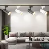Set COB LED Track Lamp 220v Track Light Spotlight 30W For Indoor Store kitchen Bedroom Spot Rail Light Lighting 5