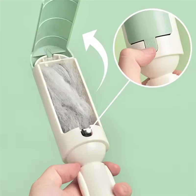 Pet Hair Scraper Cat Hair Dog Cleaner Sofa Carpet Removal Artifact Cat Roller Sticky Device