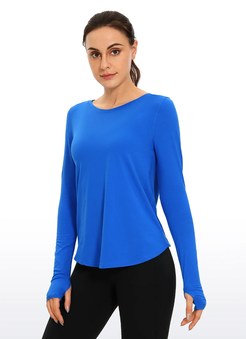 Long Sleeve Solidcolor Лонгслив Женский Open Back Yoga Top Training Crop Top Fitness Gym Sports Top Workout Running T-Shirt