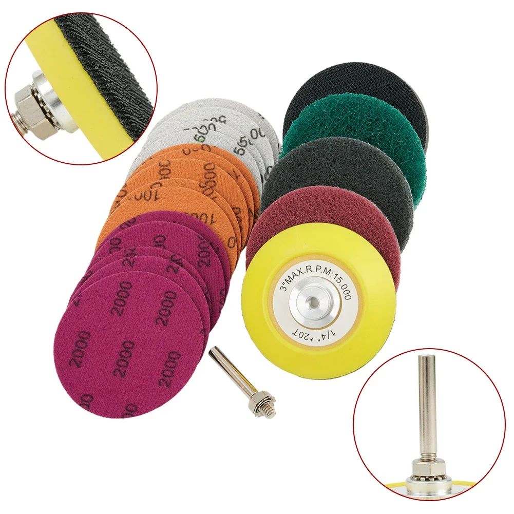 Accessories Polishing Pad ing Car Cleaning For Polisher Drill Replacement Set Bit Adapter Headlights Sponge