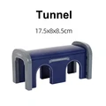 Old blue tunnel