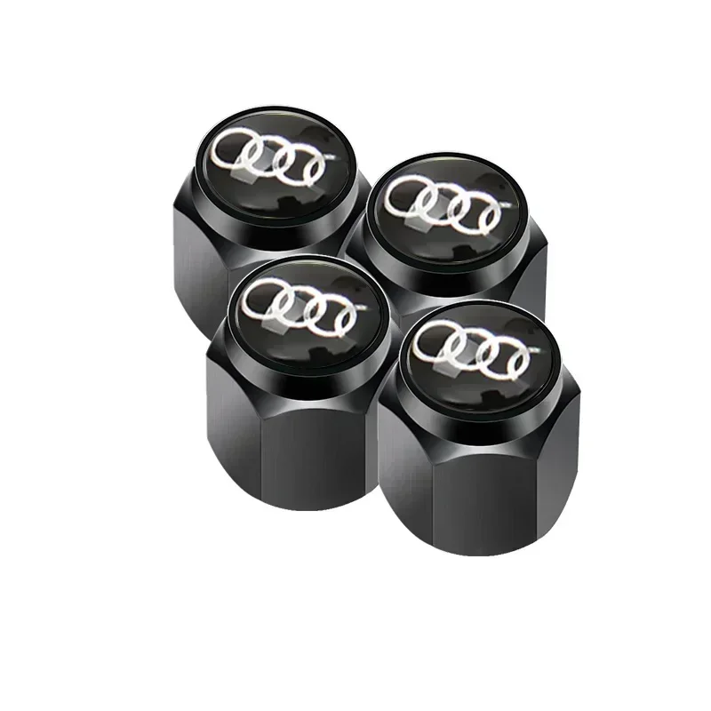 Luxury Car Wheel Tire Valve Caps - Dust-proof Rim Stem Covers