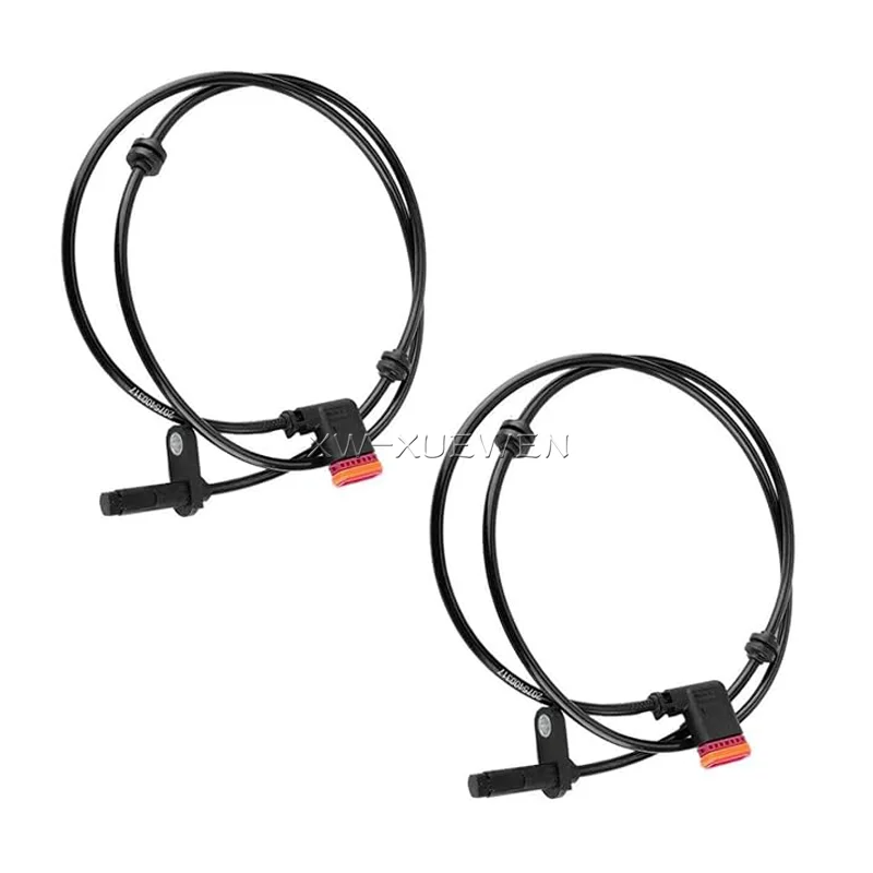 2개 ABS 휠 속도 센서 A2075400317 메르세데스 벤츠 C204 A207 C207 C63 쿠페 E260 CGI E350 E400 E200 E320 M156 M271 M274 용