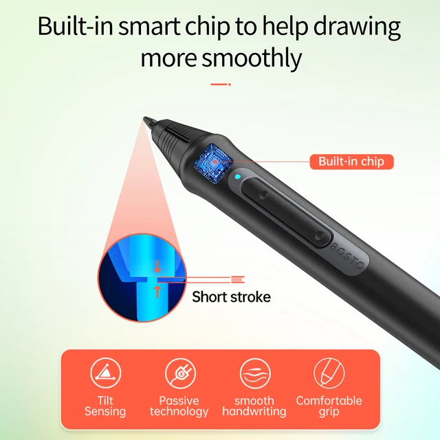 BOSTO 11.6 Inch Graphics Drawing Tablet BT-12HD/BT-12HDT Digital Drawing Tablet HD HIPS LCD 1366*768 Display 8192 Pressure Level 5