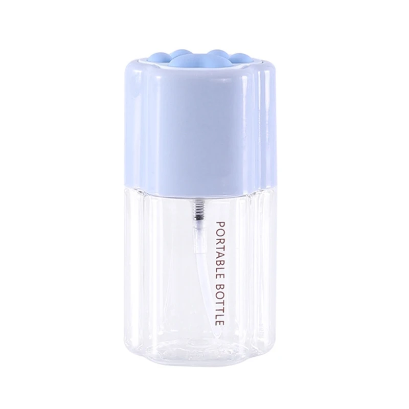 A0ND 72ml Cartoon Paw Refillable Perfumes Bottle Empty Cosmetic