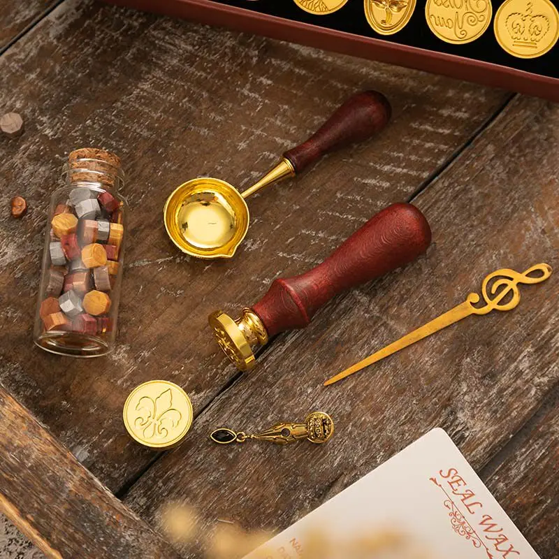 왁스 씰 스탬프 헤드 황동 조각 게네신 임팩트 시리즈 DIY 저널 봉투 편지 봉인 수제 공예 장