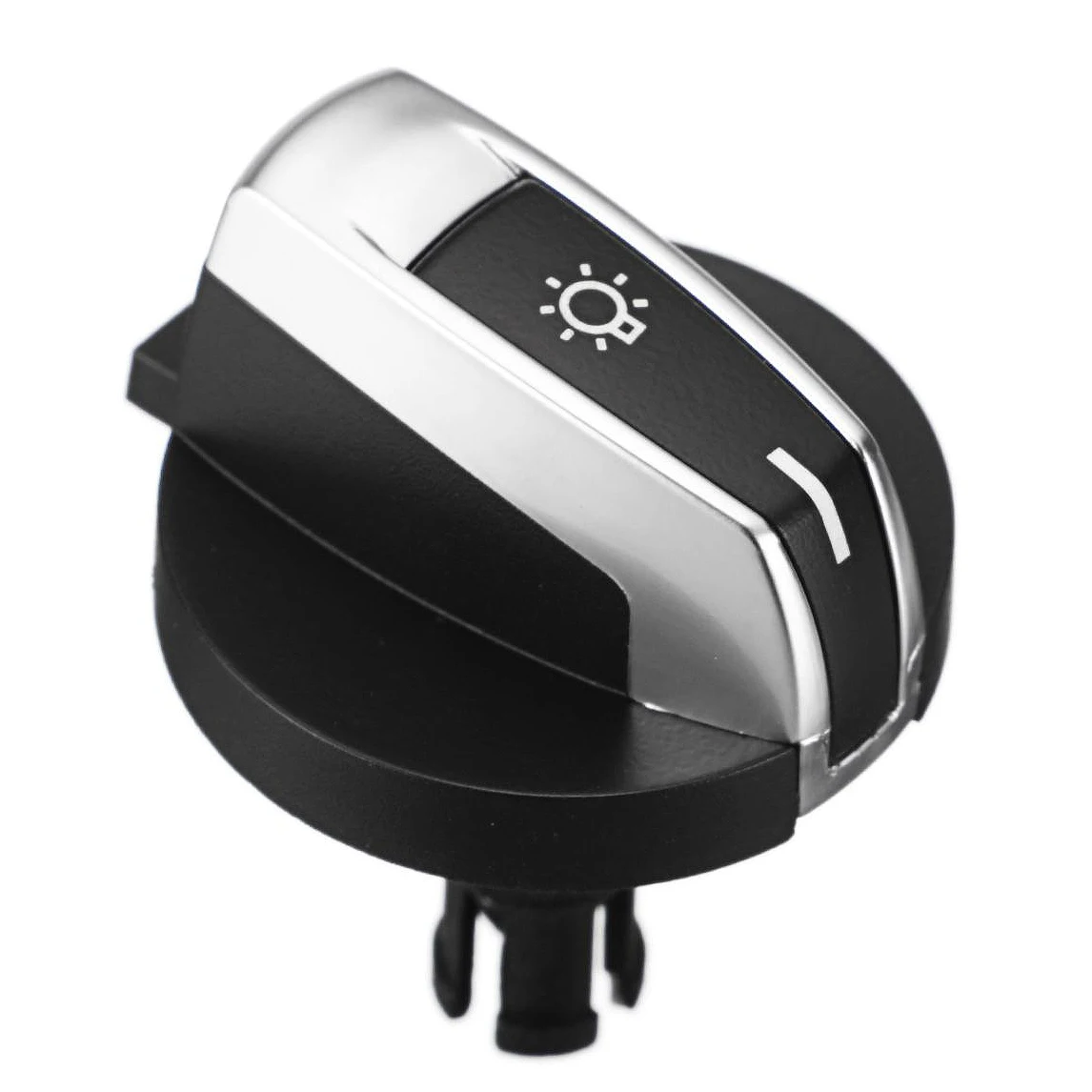 

1Pcs Car Headlight Switch Knob Buttons For- 5/7 Series X3 X4 F01 F02 F03 F10 F18 F07 F06 F25 F26 Black
