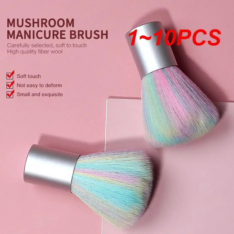 

1-10 шт., мини-щётки для чистки ногтей