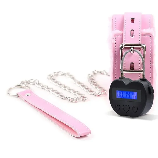 Smart Waterproof Time Lock LCD Display Timer Multifunctional Travel Bag Lock USB Rechargeable Temporary Timer Padlock 3