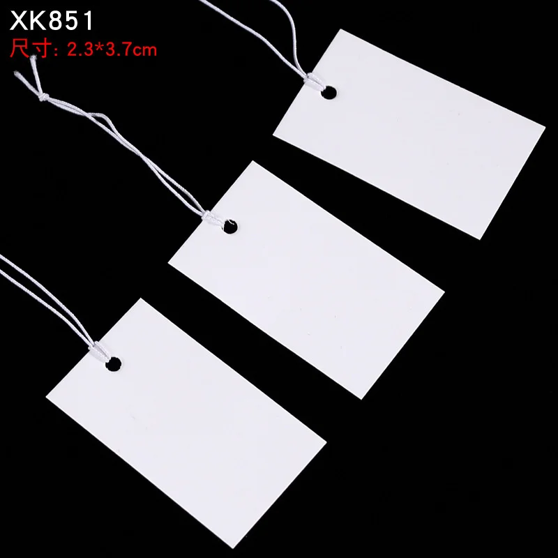 Teensery 100 Piezas Forma Redonda Tarjetas En Blanco Etiquetas De