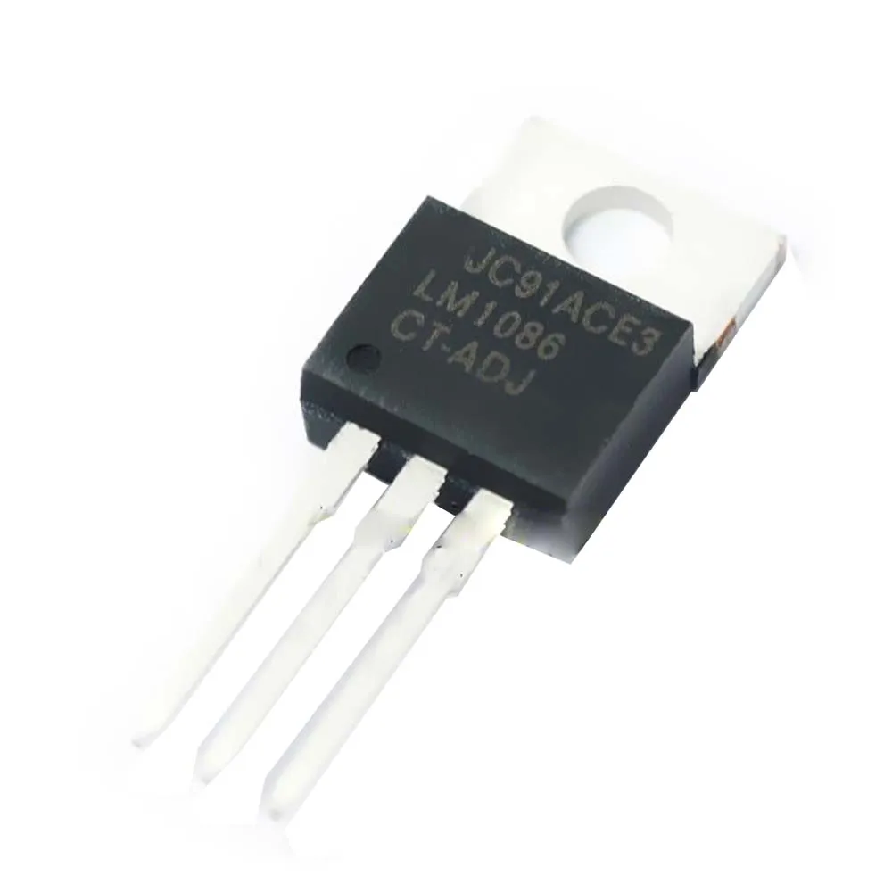 

5 PCS LM1086CT-ADJ TO-220 LM1086 CT-ADJ Transistor Positive Regulators