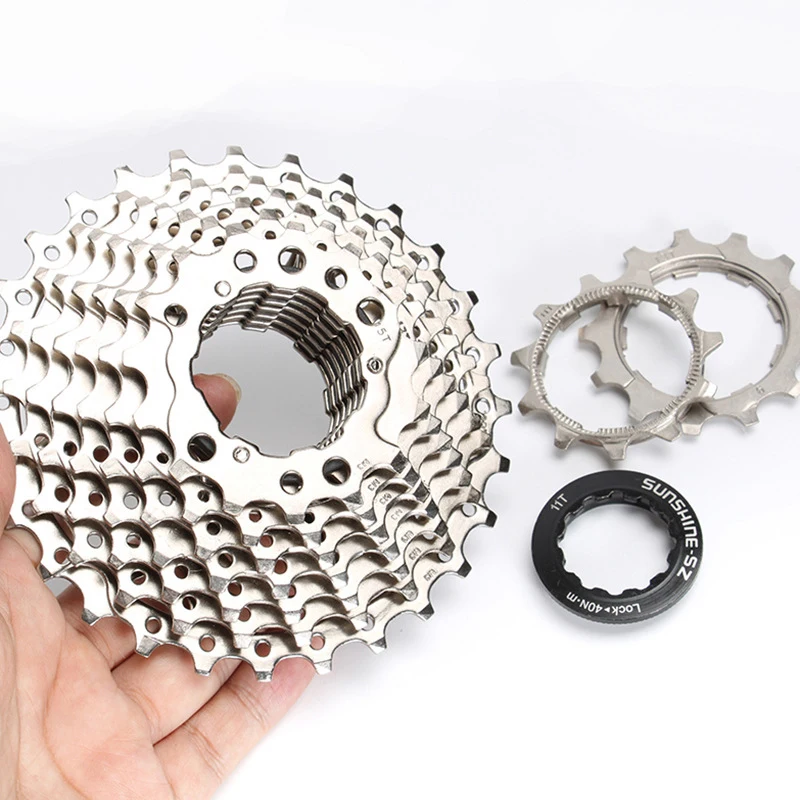 9 Speed Road Bike Cassette Sprocket Bicycle Cassette Bicycle Sprocket Gear Bicycle Parts Bike Sprocket