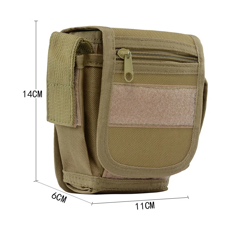Nylon Tactical Waist Pack Bag for Outdoor Hunting Camping