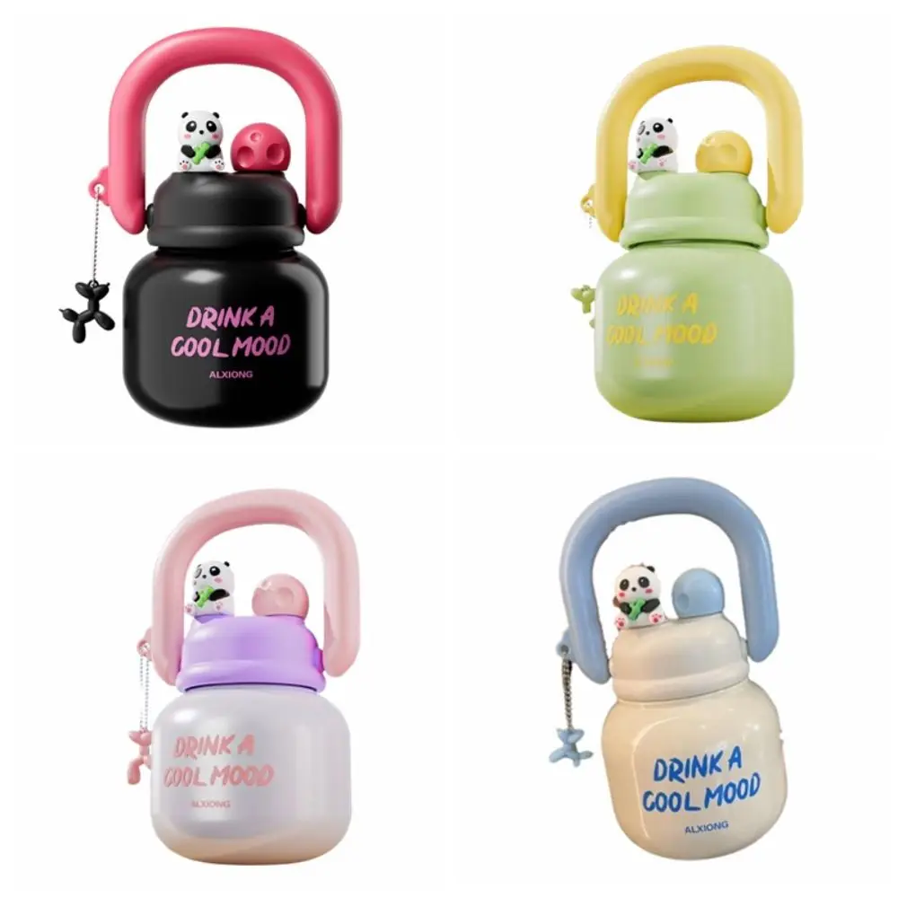 With Straw Insulated Water Bottle 316 Stainless Steel 650ML Portable Insulation Cup Large Capacity Portable