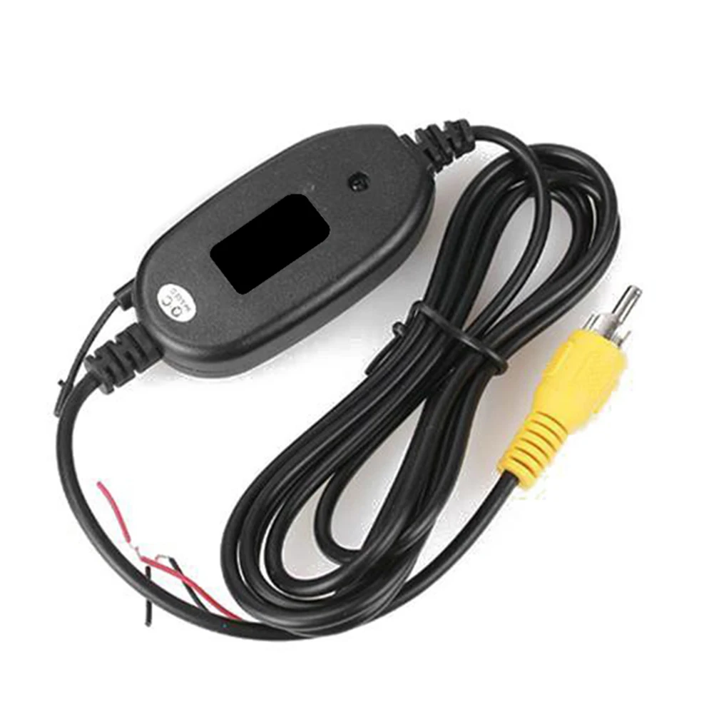 Cavo Video per Telecamera Posteriore in Offerta, Cavo RCA da 6m, Trasmettitore e Ricevitore Video Wireless 2.4GHz per Telecamera di Retromarcia - immagine 6