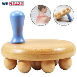 Wood Therapy Massage Tools,Professional Wooden Massage Body Brush for Cellulite Remover,Body Shaping,Lymphatic Drainage Massager