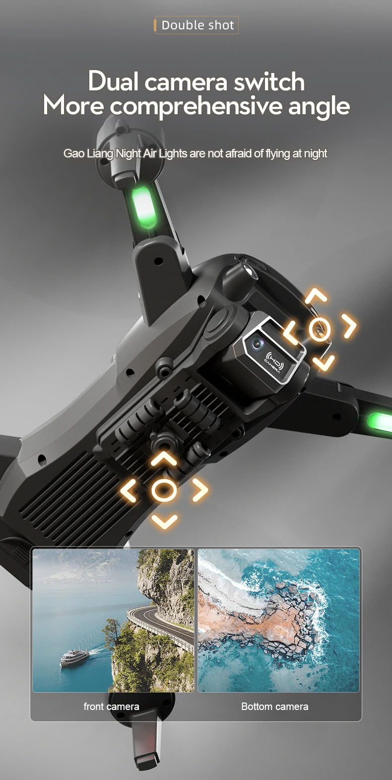 Профессиональный Дрон S2S 8K HD воздушная камера Wi-Fi FPV оптический ...