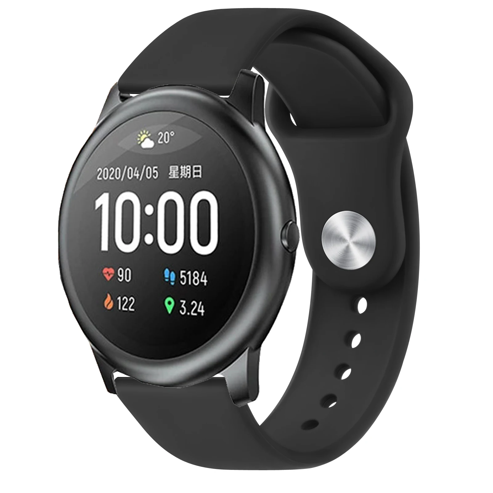 Silicone Smartwatch Replacement Band - Universal Fit