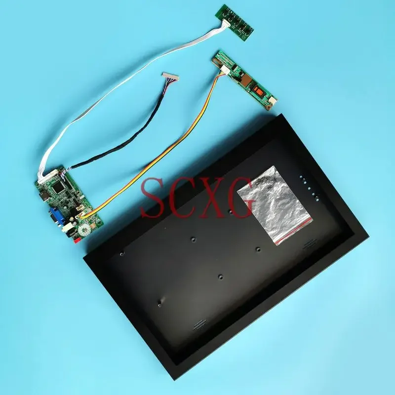 Per Muslimexub141X01 Ub141X03 Muslimb 1024*768 Custodia In Metallo Per Monitor Lcd Da 14.1 "+ Kit Scheda Controller 58C 20 Pin Lvds 1Ccfl