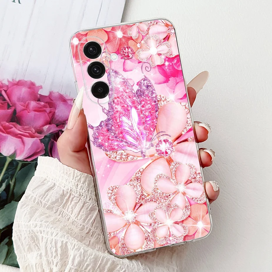 Fashionable Painted Soft Silicone Case – Stylish Protective Cover